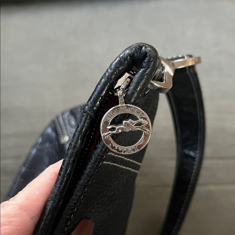 Longchamp leather crossbody bag - Picture 4 of 8